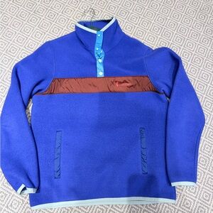 Cotopaxi Blue/Purple Snap Fleece